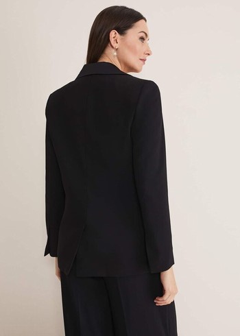 Phase Eight Elandra Tux Jackets Black USA | 7263085-PT